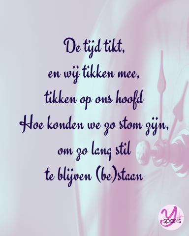 Ysparks De tijd tikt