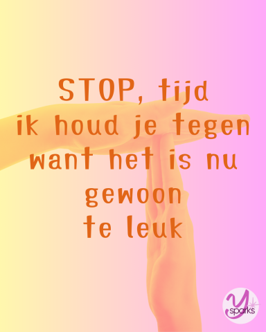 Ysparks Stop de Tijd