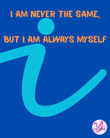 Ysparks I am never the same, but I am always myself